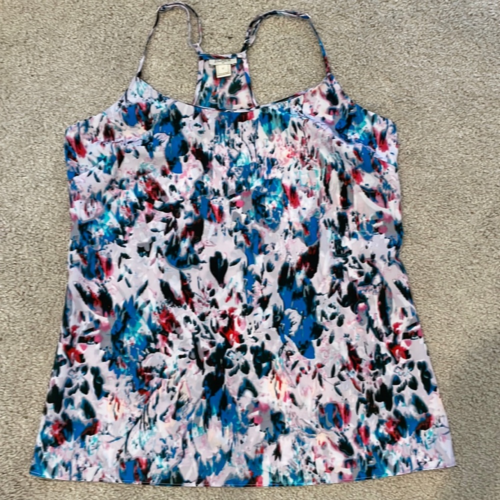 J. Crew factory racer back tank, size 2